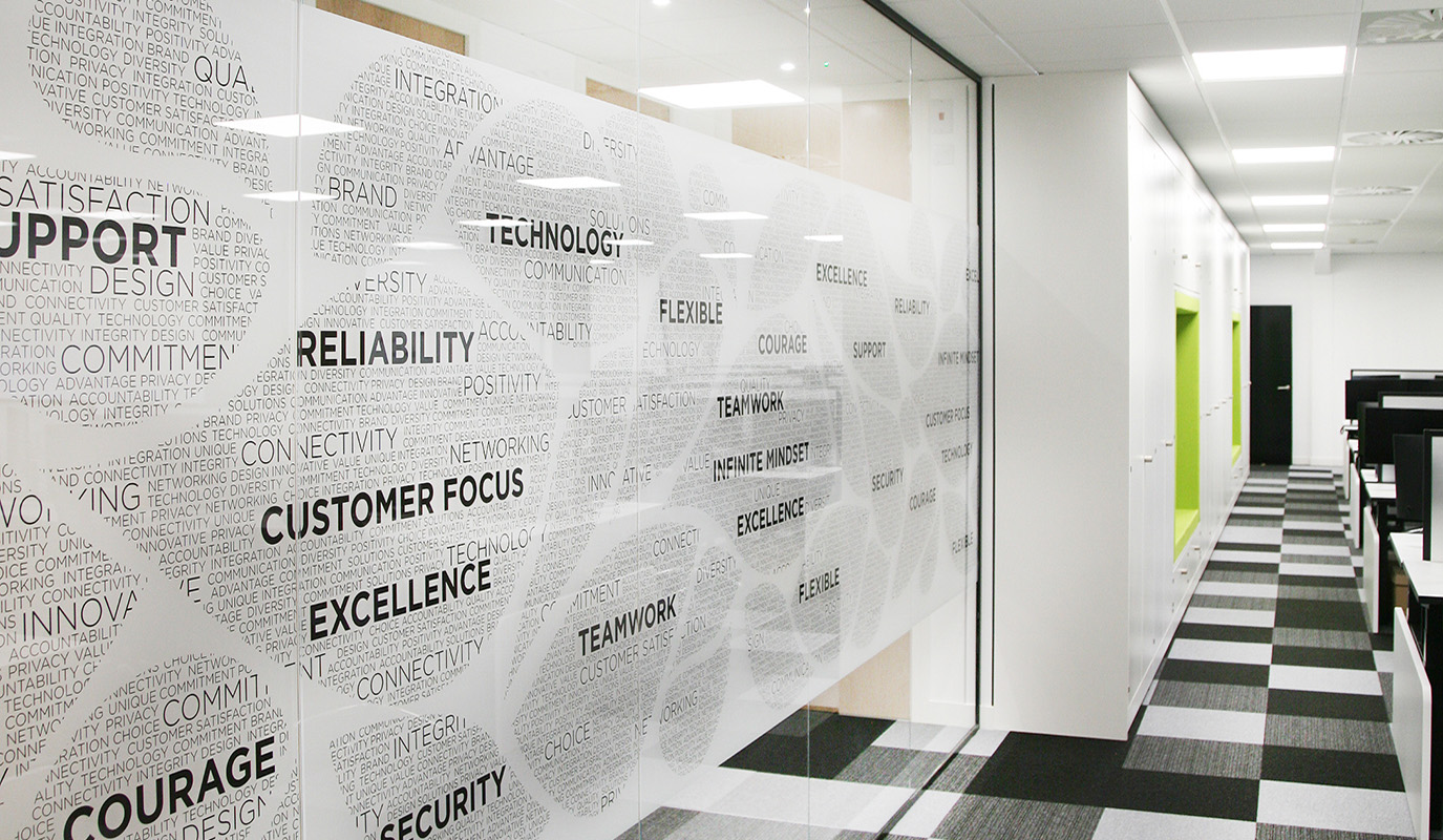 Glass Manifestation Films Forefront Signs Bishops Stortford Hertfordshire Essex