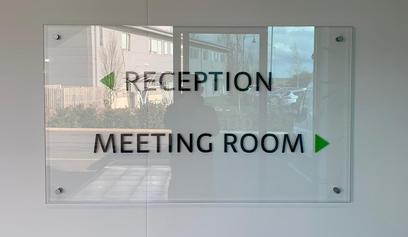 Business Centre Park Signage Graphics