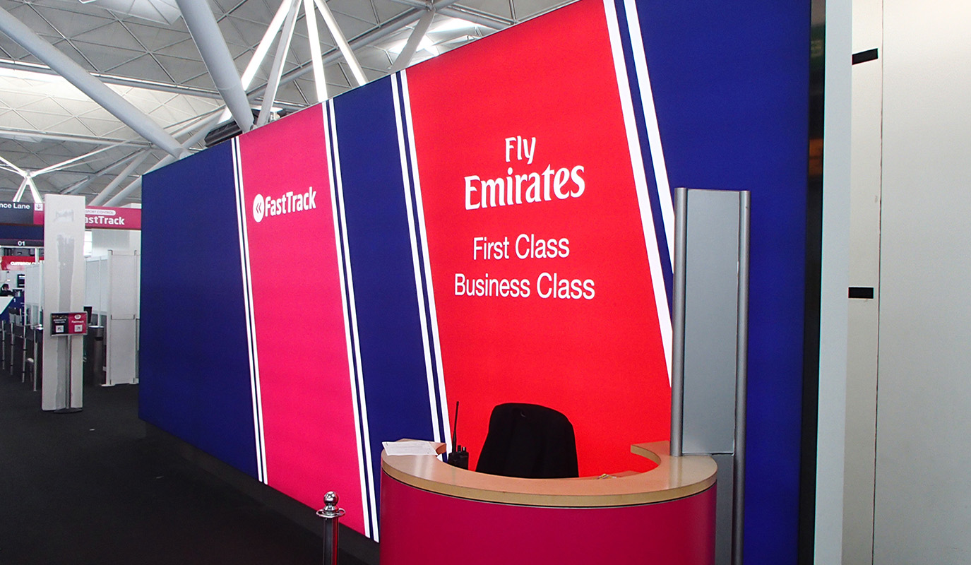 Airport Signage by Forefront Signs Bishops Stortford Hertfordshire Essex