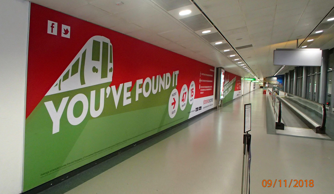 Airport Signage by Forefront Signs Bishops Stortford Hertfordshire Essex