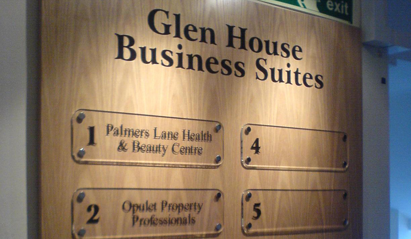 Business Centre Park Signage Graphics