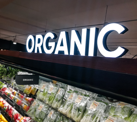 Supermarket Signage Bishops Stortford Hertfordshire